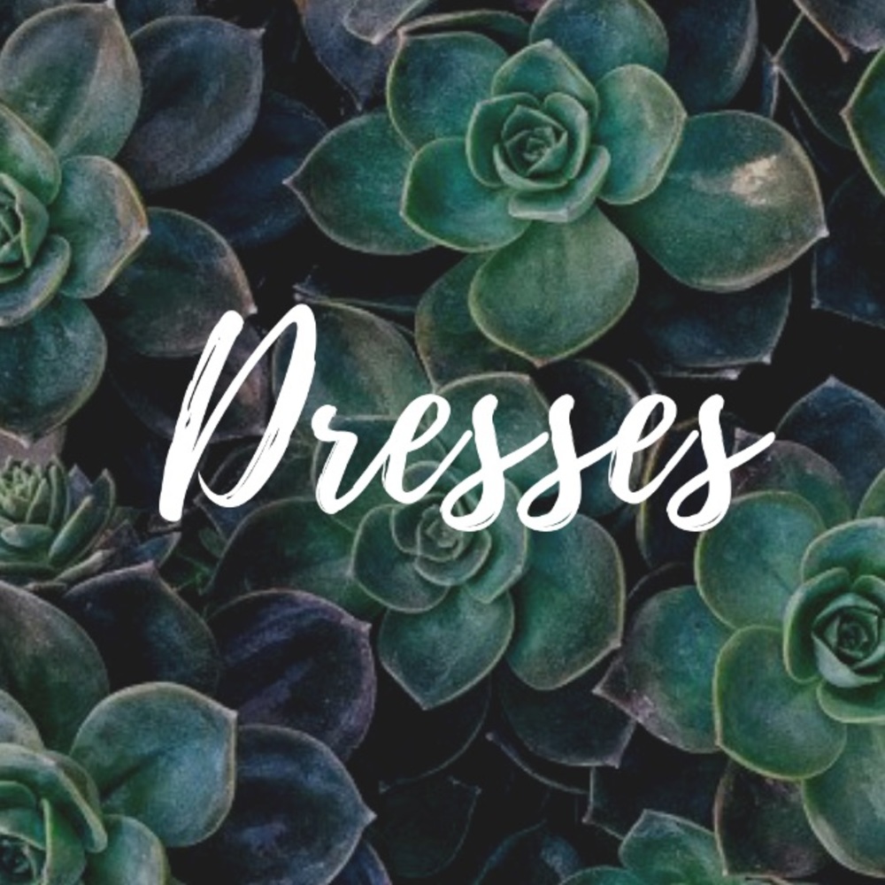 All dresses below!